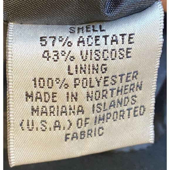 Talbots‎ Womens Three Button Lined Blazer Black Size 6 Italian Fabric - Picture 11 of 11